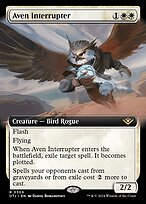 Matte Finish Outlaws of Thunder Junction Aven Interrupter ( #309 )