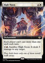 Matte Finish Outlaws of Thunder Junction High Noon ( #314 )