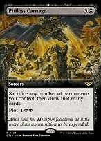 Matte Finish Outlaws of Thunder Junction Pitiless Carnage ( #326 )