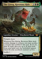 Matte Finish Outlaws of Thunder Junction The Gitrog, Ravenous Ride ( #352 )