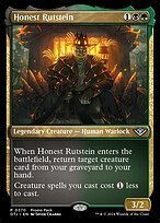 Matte Finish Outlaws of Thunder Junction Honest Rutstein ( #370 )