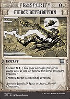 Matte Finish Breaking News Fierce Retribution ( #2 )