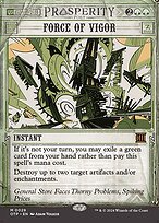 Matte Finish Breaking News Force of Vigor ( #29 )