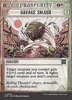 Matte Finish Breaking News Savage Smash ( #53 )