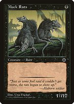 Matte Finish Portal Second Age Muck Rats ( #80 )