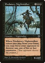 Matte Finish Portal Second Age Predatory Nightstalker ( #82 )