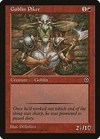 Matte Finish Portal Second Age Goblin Piker ( #102 )