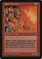 Matte Finish Portal Second Age Ogre Arsonist ( #110 )