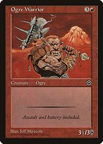 Matte Finish Portal Second Age Ogre Warrior ( #113 )