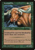Matte Finish Portal Second Age Ironhoof Ox ( #130 )