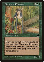 Matte Finish Portal Second Age Norwood Priestess ( #137 )