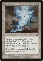 Glossy Finish Prophecy Rhystic Shield ( #20 )