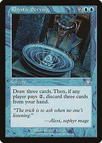 Glossy Finish Prophecy Rhystic Scrying ( #44 )
