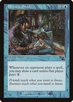 Glossy Finish Prophecy Rhystic Study ( #45 )