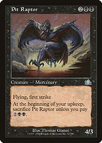 Glossy Finish Prophecy Pit Raptor ( #72 )