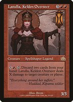 Glossy Finish Prophecy Latulla, Keldon Overseer ( #95 )