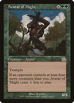 Glossy Finish Prophecy Avatar of Might ( #109 )
