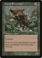 Glossy Finish Prophecy Pygmy Razorback ( #120 )