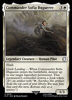 Glossy Finish Fallout Commander Sofia Daguerre ( #15 )