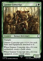 Glossy Finish Fallout Gunner Conscript ( #77 )