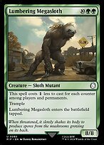 Glossy Finish Fallout Lumbering Megasloth ( #80 )