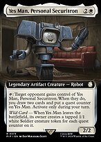 Glossy Finish Fallout Yes Man, Personal Securitron ( #373 )