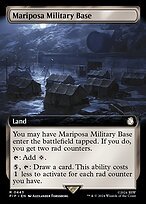 Glossy Finish Fallout Mariposa Military Base ( #443 )