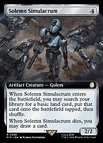Glossy Finish Fallout Solemn Simulacrum ( #486 )