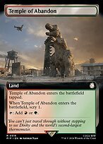 Glossy Finish Fallout Temple of Abandon ( #516 )
