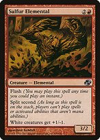 Matte Finish Planar Chaos Sulfur Elemental ( #108 )