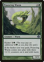 Matte Finish Planar Chaos Pouncing Wurm ( #136 )