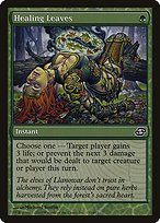 Matte Finish Planar Chaos Healing Leaves ( #150 )