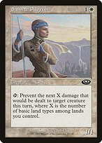 Matte Finish Planeshift Samite Pilgrim ( #15 )