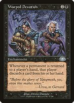 Matte Finish Planeshift Warped Devotion ( #57 )