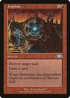 Matte Finish Planeshift Implode ( #62 )