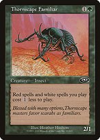 Matte Finish Planeshift Thornscape Familiar ( #95 )
