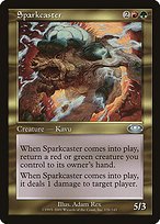 Matte Finish Planeshift Sparkcaster ( #126 )