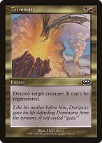 Matte Finish Planeshift Terminate ( #128 )
