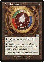 Matte Finish Planeshift Star Compass ( #134 )