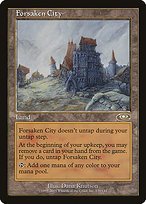 Matte Finish Planeshift Forsaken City ( #139 )