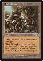 Matte Finish Planeshift Rith's Grove ( #141 )