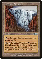 Matte Finish Planeshift Terminal Moraine ( #142 )
