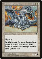 Matte Finish Portal Alabaster Dragon ( #1 )