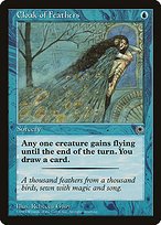 Matte Finish Portal Cloak of Feathers ( #44 )