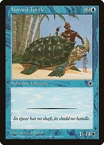 Matte Finish Portal Horned Turtle ( #57 )