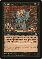 Matte Finish Portal Cruel Tutor ( #87 )