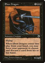 Matte Finish Portal Ebon Dragon ( #91 )