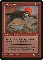 Matte Finish Portal Raging Cougar ( #144 )