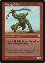 Matte Finish Portal Raging Goblin ( #145 )