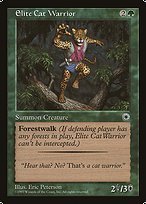 Matte Finish Portal Elite Cat Warrior ( #163 )
